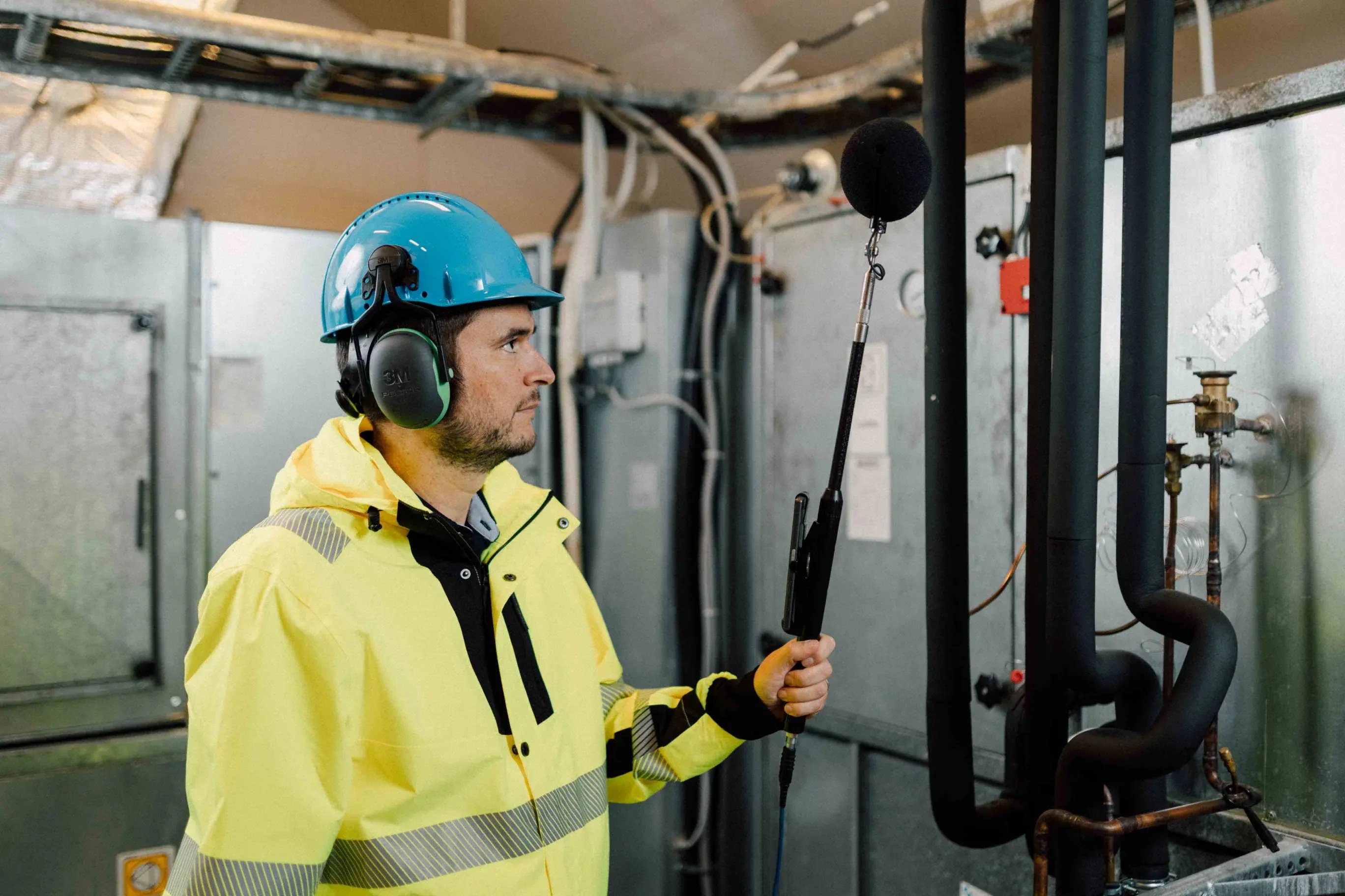 Sound intensity measurment